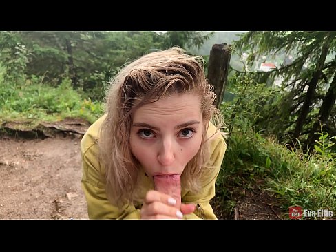 ❤️ Meisie sluk cum na 'n openbare blowjob - Eva Elfi ☑ Net pornografie by ons ❌️❤